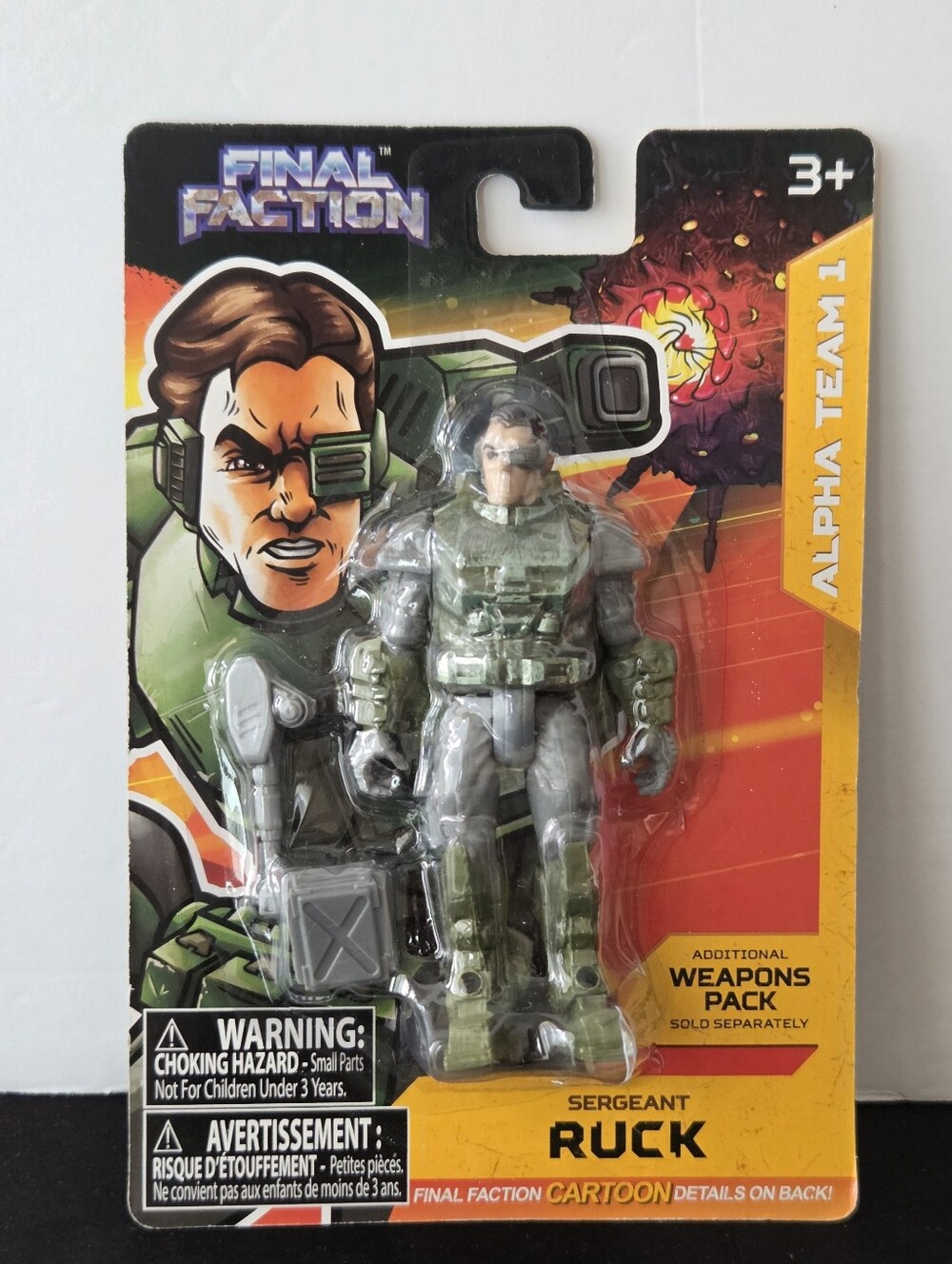Final Faction Sergeant Ruck Action Figure